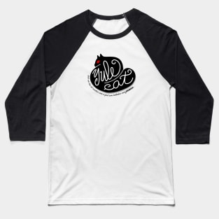 Yule Cat - Icelandic Christmas tale Baseball T-Shirt